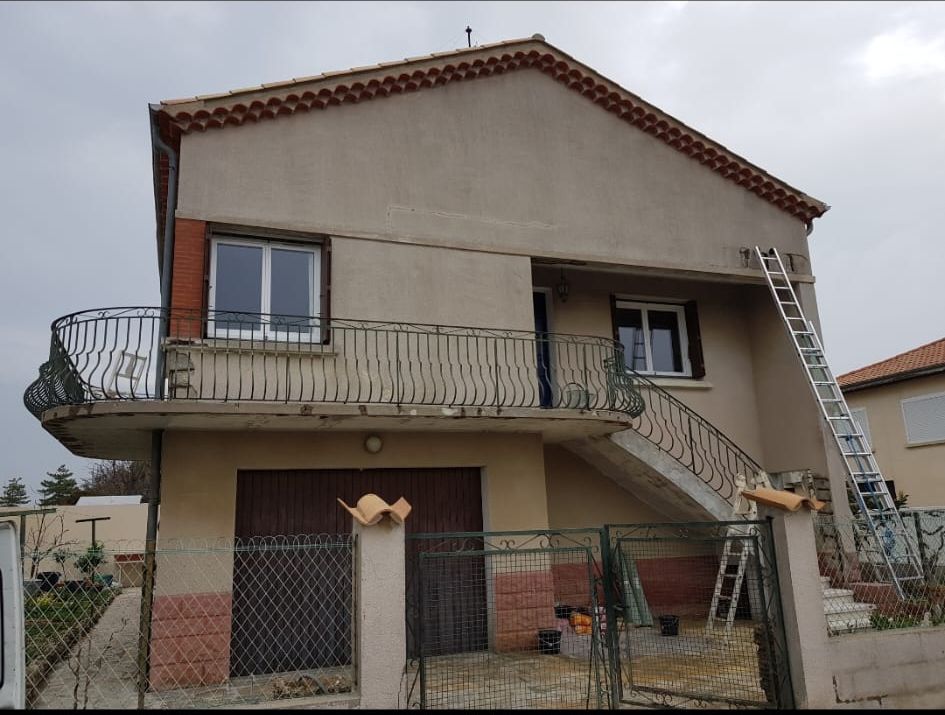 Rénovation de façade, avant