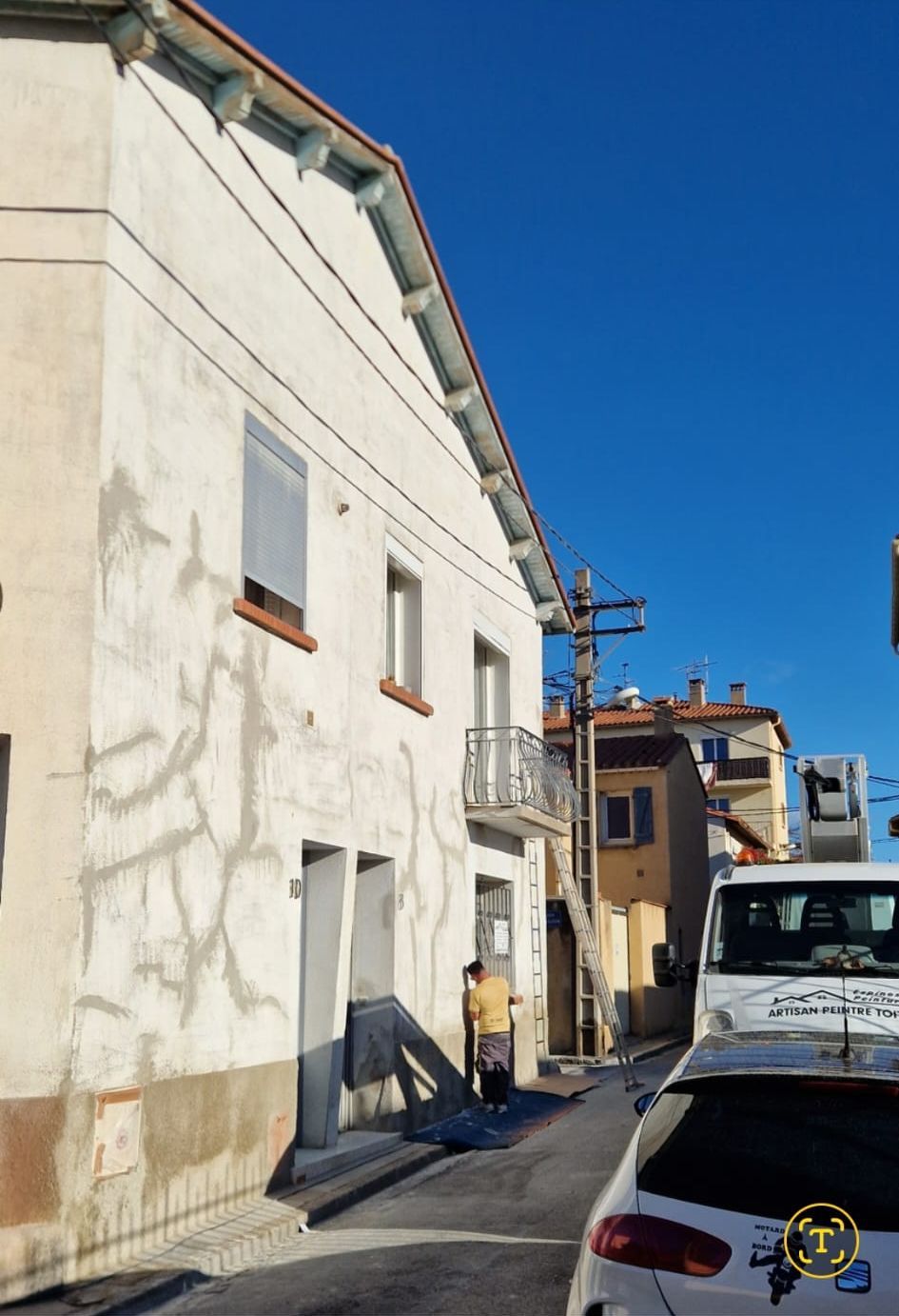 Rénovation de façade, avant