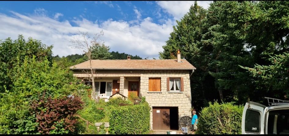 Nettoyage de toiture, avant